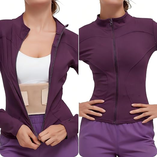 RANDY SUN Lower Women Back Brace for Office Comfort - Breathable Mesh Posture Corrector, Adjustable Straps for Custom Fit, Invisible Under Clothes, Beige, L-XL