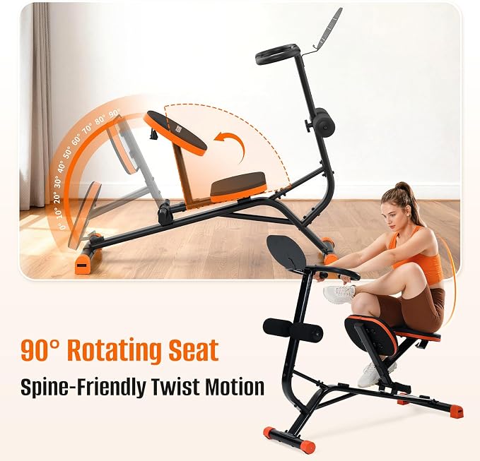 HXD-ERGO Stretching Machine for Full Body Flexibility, Quiet Back Stretcher for Home Gym, Lumbar Stretching, Rehab, Posture Correction, 220lbs Capacity
