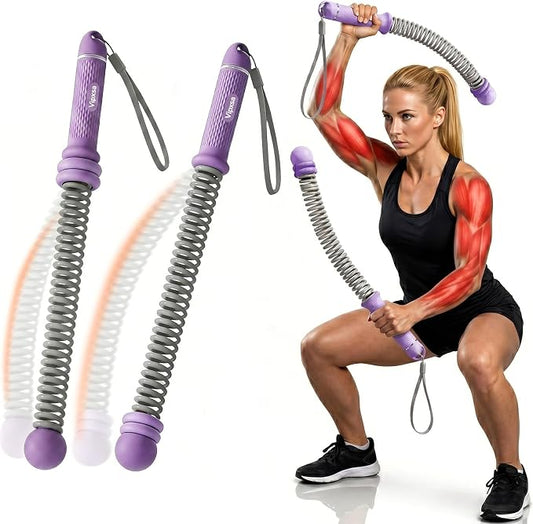 Adjustable Weights Cordless Battle Ropes,Portable Ropeless Battle Ropes for Home Gym with Storage Bag, Weighted Exercise Equipment for Low-Impact Workout, Strength & HIIT, for Men & Women