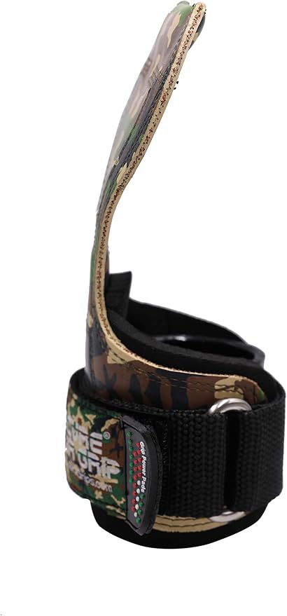 Cobra Grips Weight Lifting Gloves with Adjustable Neoprene Padded Wrist Wraps - Heavy Duty Alternative to Power Lifting Hooks for Deadlifts