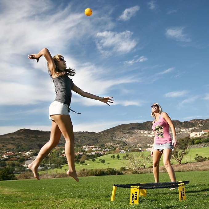 Spikeball 3 Ball Original Roundnet Game Set - Includes 3 Balls, net and Bag