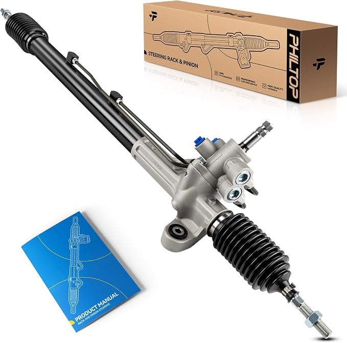 PHILTOP Power Steering Rack and Pinion Compatible with Acura TSX 2004 2005 2006 2007 2008 All Models, Hydraulic Rack and Pinion Replace 26-2720