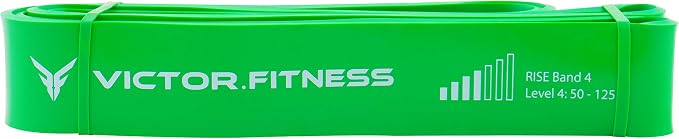 Rise Bands Heavy-Duty Exercise Resistance Band for Physical Therapy, Fitness, Muscle Development, Rehab, Mobility, Stretching, and More