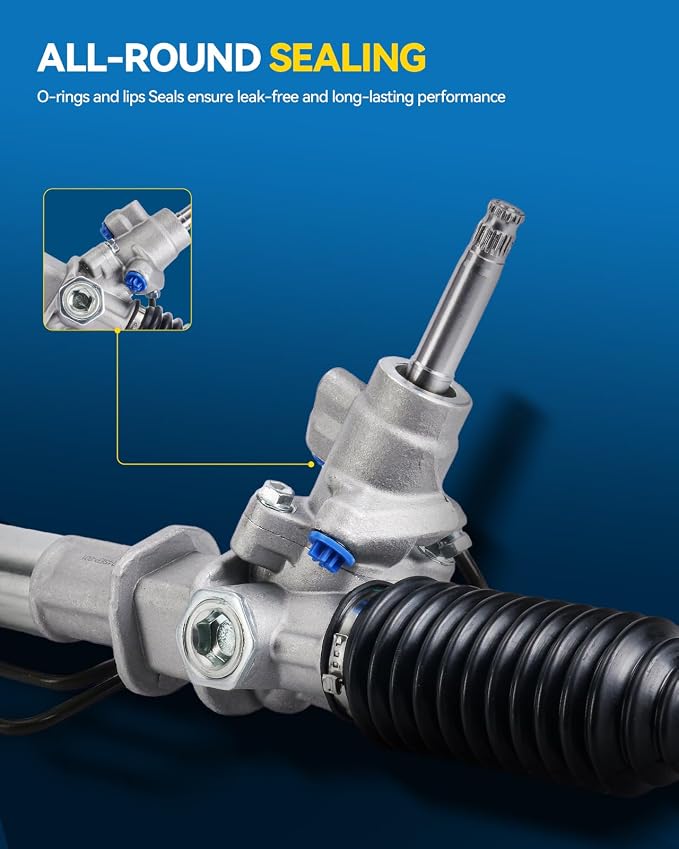 PHILTOP Hydraulic Power Steering Rack and Pinion Replacement For 2000-2004 Outback, 2003 Baja, 2004-2006 Baja 2.5L Replace 26-2401