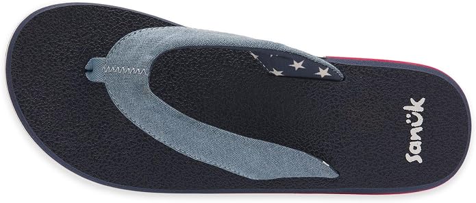 Sanuk Yoga Mat II | Flip Flops for Women | Yoga Sandals For Women | Women's Beach Sandals | Memory Foam Footbed