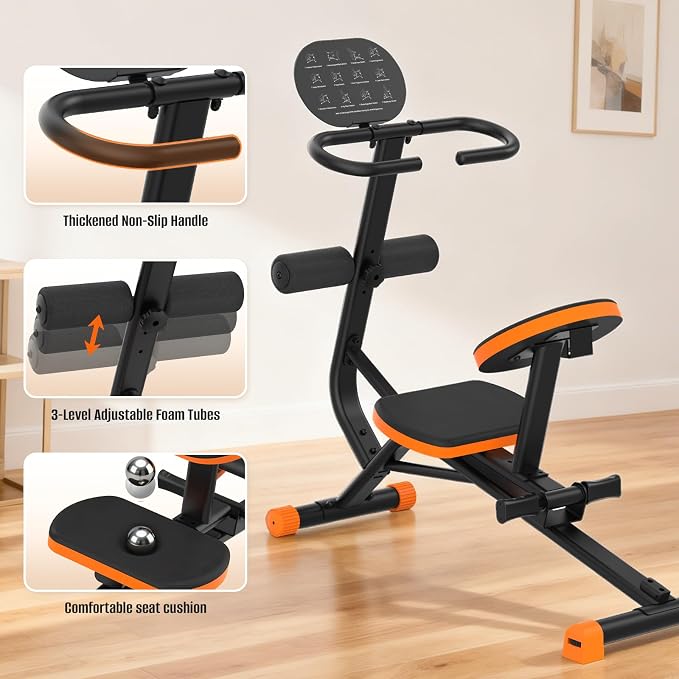 HXD-ERGO Stretching Machine for Full Body Flexibility, Quiet Back Stretcher for Home Gym, Lumbar Stretching, Rehab, Posture Correction, 220lbs Capacity