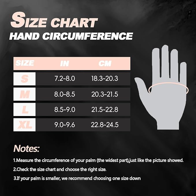 Seektop Breathable Workout Gloves Women & Men: Thick Padded Gym Gloves | Full Palm Protection, Excellent Grip for Gym Weight Lifting Fitness and Training, Exercise, Cycling