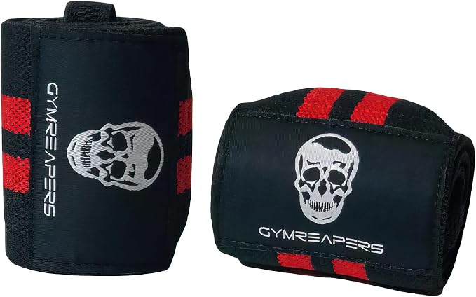Gymreapers Elbow Sleeves for Weightlifting Powerlifting and Bench Press Support and Compression for Tendonitis Pain Relief 5mm Neoprene Training Gear for Men and Women