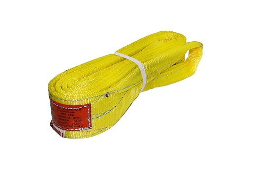 Kennedy Wire Rope & Sling Co. 3" x 15' 2-Ply Twist Eye Polyester Lifting Sling (Various Sizes in Listing) Made in The USA