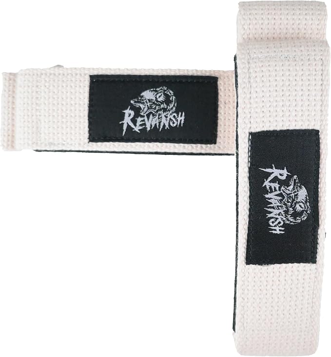 Sports Lifting Wrist Straps for Weightlifting Gym Deadlift and Pull Ups 24 Inch Cotton with 5mm Padded Neoprene and Silicone Grip for Powerlifting Bodybuilding Men Women