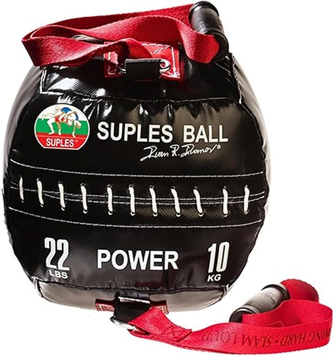 Suples Ball Strength – Bulgarian Bag Alternative for Functional Training, MMA, Wrestling, Judo, Grappling & Core Workouts