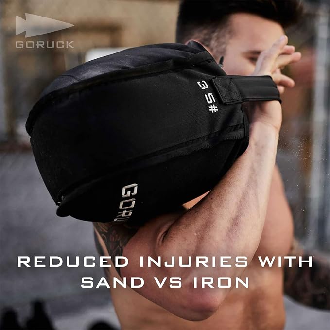 GORUCK Sand Kettlebell, Soft Kettlebell for Home Gym Training | Soft Sand Filled Kettlebell Weight, Floor Safe, For Weightlifting, Strength Training and Travel Workouts, Men and Women
