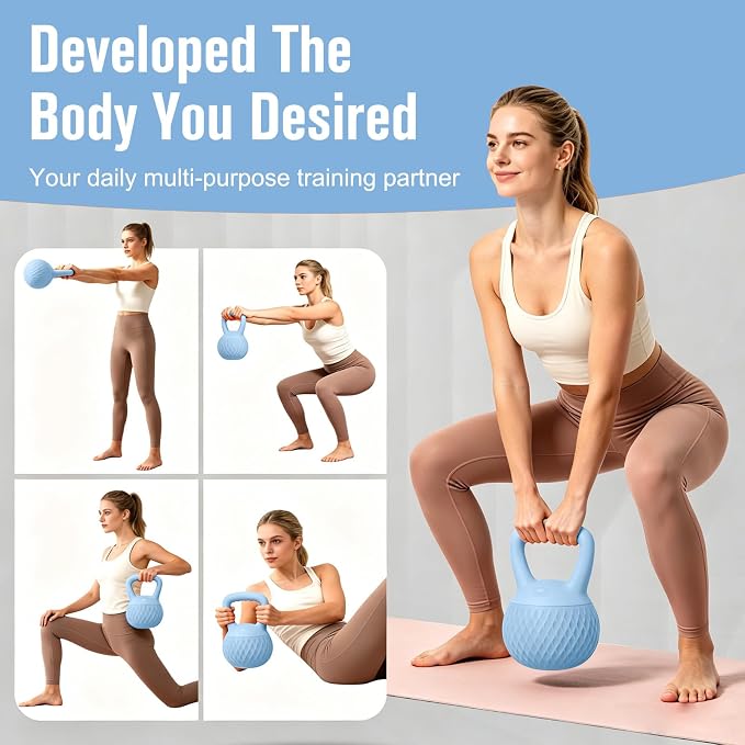 Soft Kettlebell, Safe Strength Training Kettlebells for Women