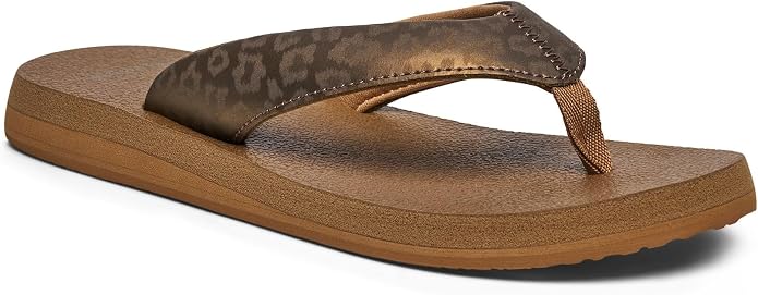 Sanuk Yoga Mat II | Flip Flops for Women | Yoga Sandals For Women | Women's Beach Sandals | Memory Foam Footbed