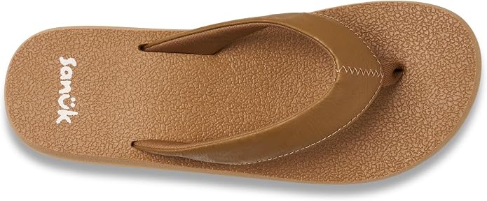 Sanuk Yoga Mat II | Flip Flops for Women | Yoga Sandals For Women | Women's Beach Sandals | Memory Foam Footbed