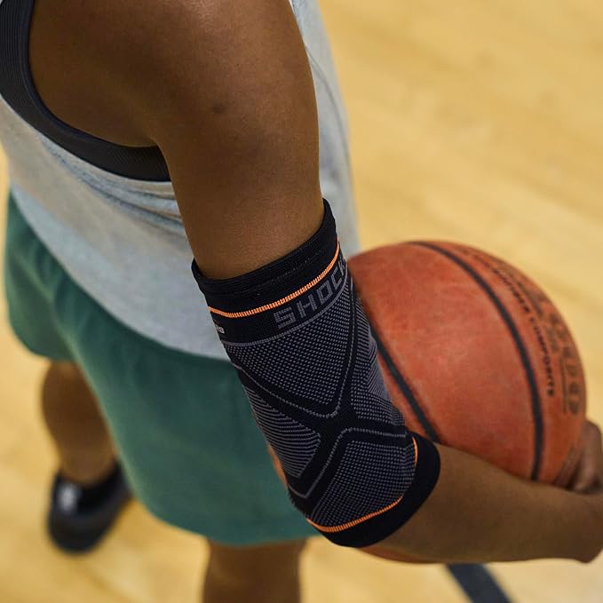 Shock Doctor Compression Knit Elbow Sleeve with Gel Support