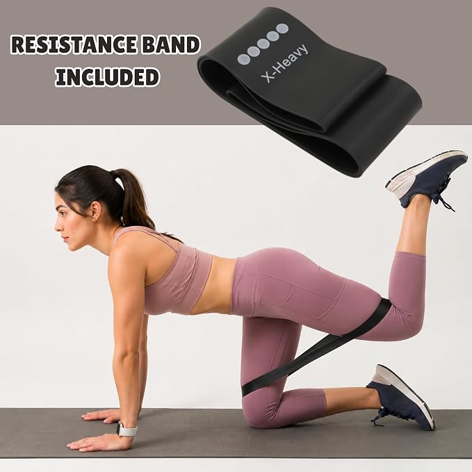 Ropeless Battle Ropes for Home Gym – Portable Cardio & Strength Training System with Adj Resistance Band, Non-Slip Handles, Cordless Battle Ropes Door Anchor for Travel,HIIT Workout Gear