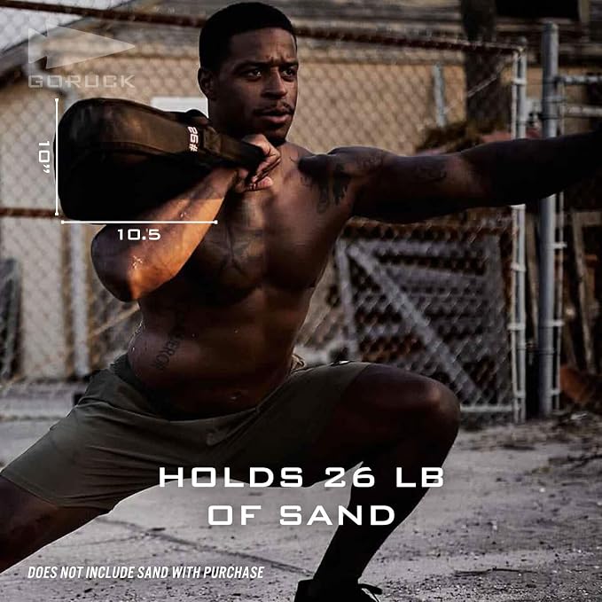 GORUCK Sand Kettlebell, Soft Kettlebell for Home Gym Training | Soft Sand Filled Kettlebell Weight, Floor Safe, For Weightlifting, Strength Training and Travel Workouts, Men and Women