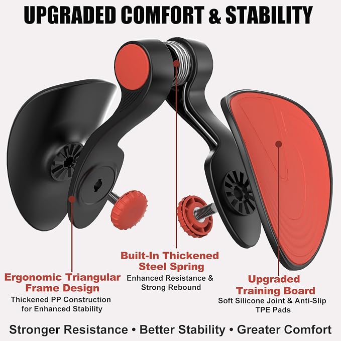 Pelvic Floor Exercise Devices 35lb Resistance Kegel Thigh Trainer with Band | Pelvic Floor Muscle Training, Inner Thigh Exerciser, Postpartum Recovery Support for Women, Suitable for Women and Men