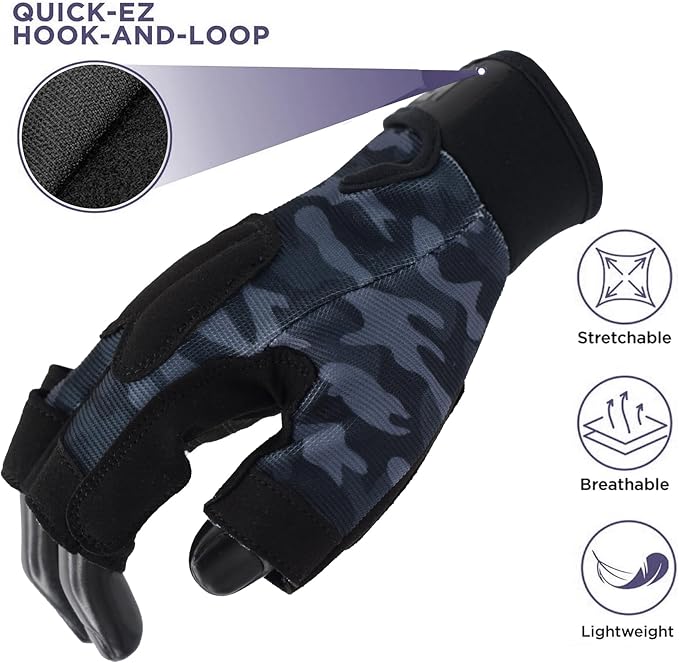 MRX Workout Gloves for Men and Women – Breathable, Snug-Fit Exercise Gloves for Weight Lifting, Cycling, Gym Training & Outdoor Activities