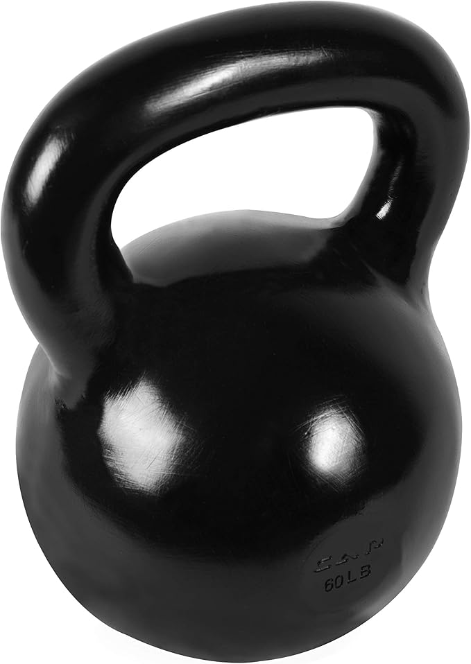 CAP Barbell Black Enamel Coated - Singles and Sets, Multiple Weight Choices