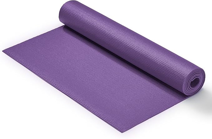 Sunny Health & Fitness Exercise Yoga Mats - Non-Slip Support for Home & Gym