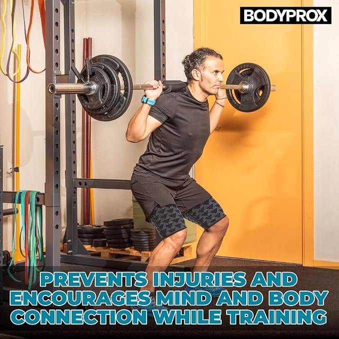 BODYPROX Thigh Compression Sleeve(1 Pair), Hamstring Compression Sleeve for Men and Women