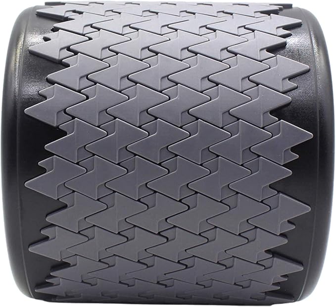 Shadowfit Foam Roller Equipment for Sore Muscle, Tissues ∣ Massage Rollers for Maximum Tension Relief ∣ High Density Foam for Deep Tissue Pain Relief, Thigh, Arms (Gray)