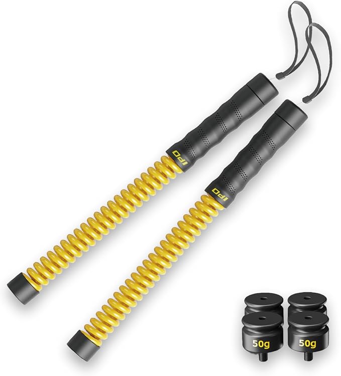 IPO 2026 Upgrade Weighted Ropeless Battle Ropes, Heavy Duty Portable Cordless Battle Ropes for Home Gym with Poster, Workout Exercise Rope for Strength Building, HIIT and Low-Impact Aerobic Training for Men & Women