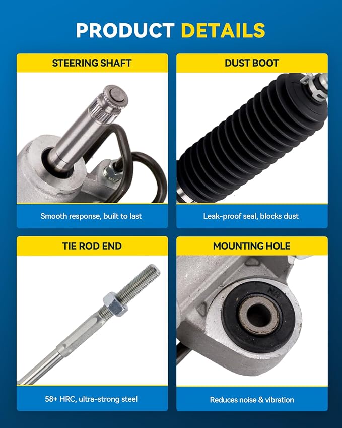 PHILTOP Steering Rack & Pinion for 08-14 Impreza 2.5L, 13-14 WRX, WRX STI | No.262326, 34110FG030, 34110FG031