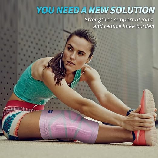 NEENCA Professional Knee Brace, Medical Knee Support for Women & Men Relief | Patented Patella Gel Pad & Side Stabilizers, Compression Sleeve for Knee Pain, Swelling, ACL, PCL, Arthritis, Sports, Workout