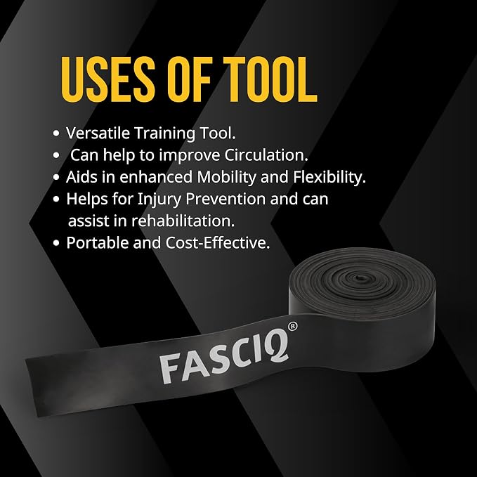 Floss Bands 1" Strong Compression| Compression Sports Bands for Improved Mobility & Strenghtening | Muscle Recovery | for Exercise & Work Out | Muscle Soreness Recovery | Perform Better