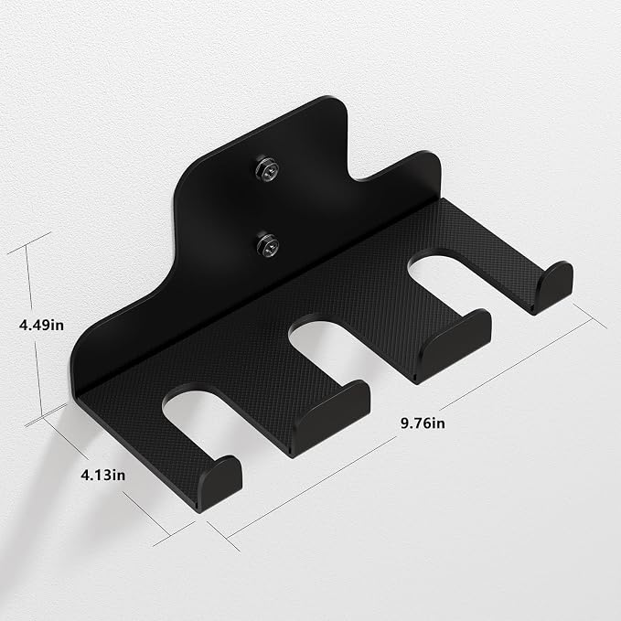 XZHXFX Barbell Wall Holder,Barbell wall Mount Hanger, | Garage Gym Bar Wall Rack,Vertical Olympic Hanger wall Mount Rack,Space Saving Gym Accessory,Holds Under 33mm Bar