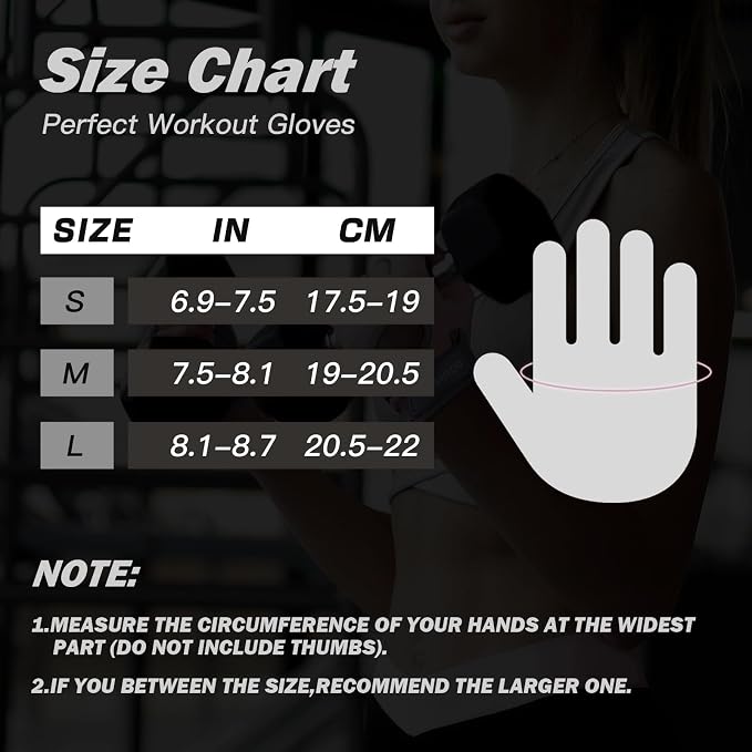 Weight Lifting Gloves,for Men and Women, Workout Gloves with Wrist Support for Exercise, Weightlifting, Training, Pull-ups Breathable and Snug fit