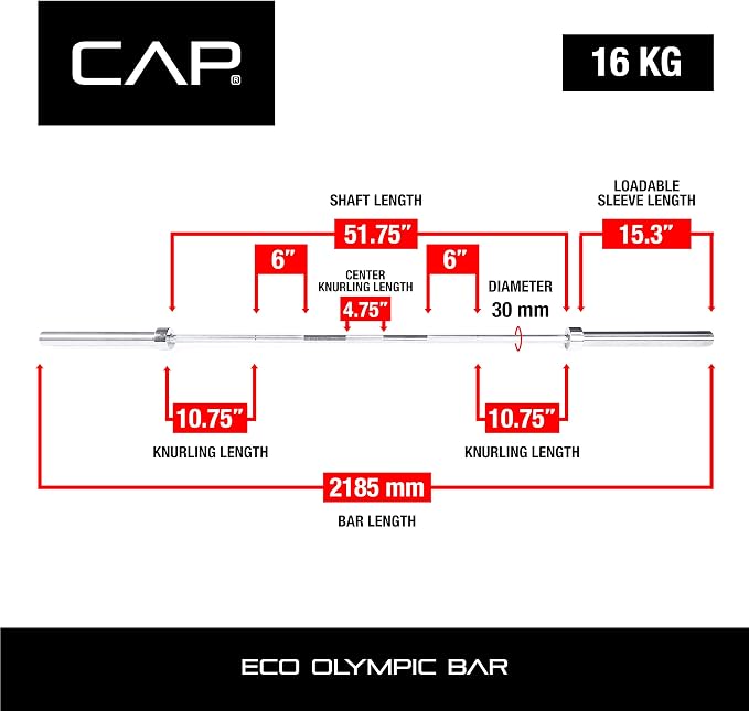 CAP Barbell Starter Olympic Weight Set | Multiple Options