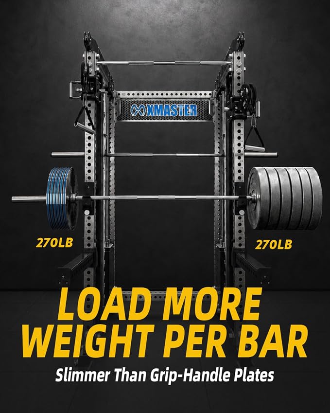 XMASTER FITNESS Chrome Steel Plates