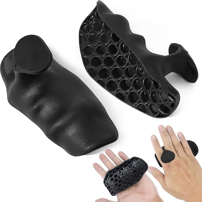 Rubber Gym Grips for Weight Lifting Workout Grip for Men Women | Anti-Slip Workout Grips for Weight Lifting Hand Protector, Rubber Weight Lifting Grips for Men Women Bodybuilding, Deadlifts