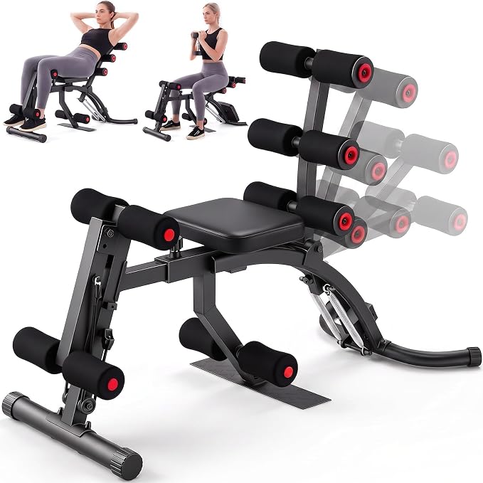 OPPSDECOR Weight Bench for Home Gym, ASTM-Certified 660LBS Fast Foldable Workout Bench for Home Gym, 8 Adjustable and 30in Extended Backrest for Bench Press Incline/Flat/Decline Dumbbell Exercise