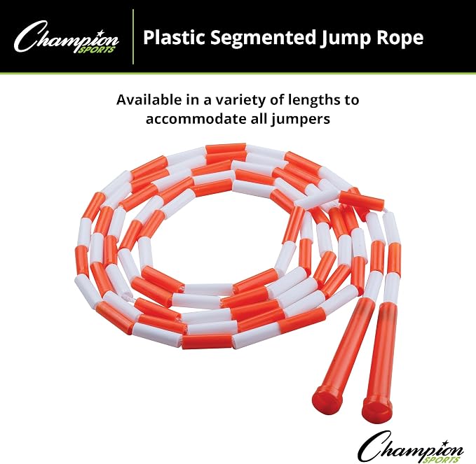Champion Sports Plastic Segmented Jump Rope