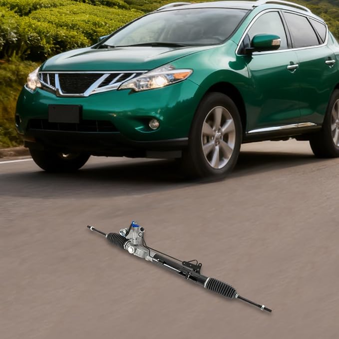 Power Steering Rack and Pinion | Complete Power Steering Rack and Pinion Assembly Fit For Nissan Murano 2009-2010 3.5L 4DR Power Steering Rack and Pinion