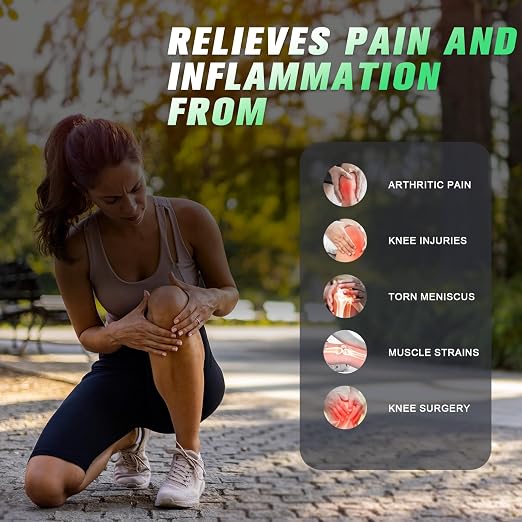 NEENCA Compression Knee Sleeve with Patella Stabilizer - Enhanced Stability, Joint Pain Relief & Improved Performance for Sports, Fitness & Recovery