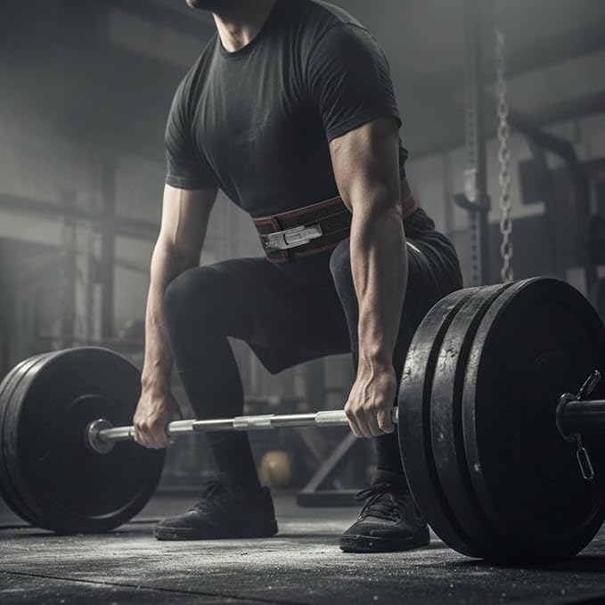 DEFY Weightlifting Lever Belt – 4” Wide Powerlifting Strongman Gym Belt for Men & Women – 10MM Lever Belt for Lower Back Support, Workout, Deadlift & IPF Bodybuilding