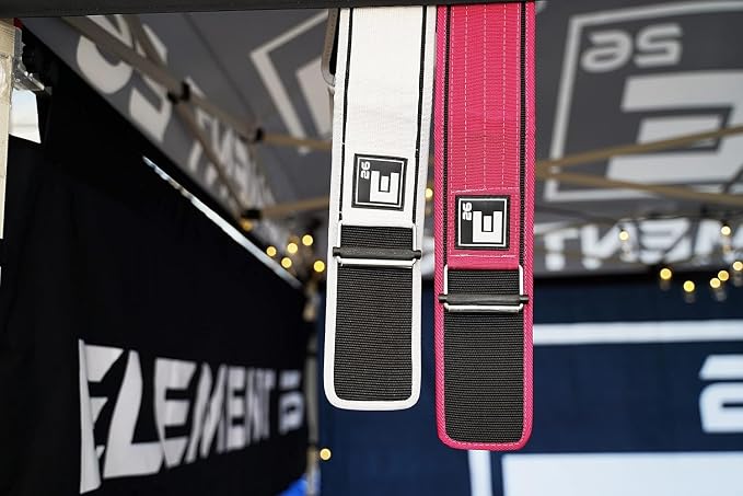 Element 26 Self-Locking Weight Lifting Belt | 4” Back Support for Gym, Powerlifting, Body Building, Cross Training, Men, Women, Deadlift, Squat, Quick Locking, Competition