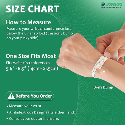 TFCC Wrist Brace for TFCC Tear for Right and Left Hands Built-in O-Shaped Pad Wrist Support for Ulnar Sided Pain, Weak Grip, Workouts & Recovery (Pair)