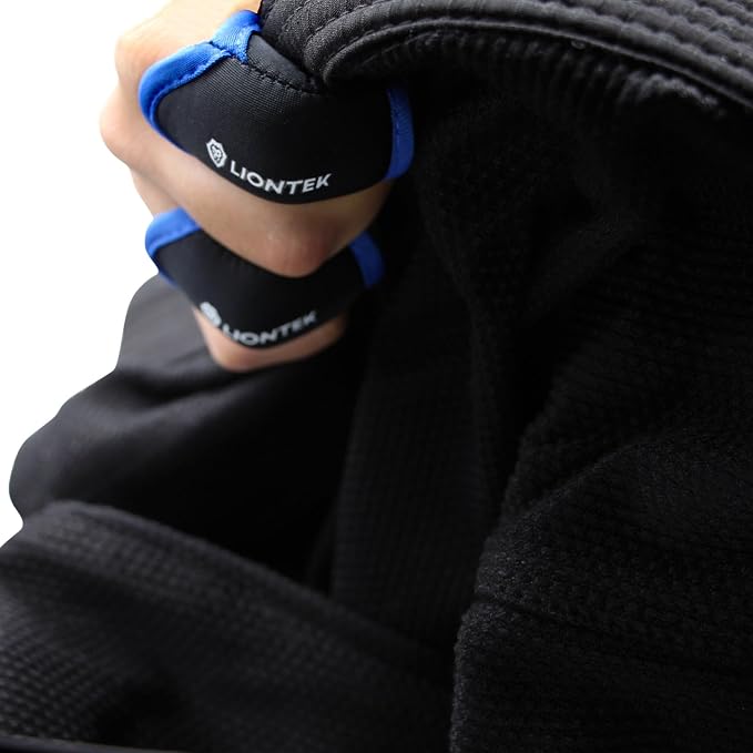 Single Finger Sleeve Pair - Sports Compression Finger Sleeve for BJJ, MMA, Basketball, Weight Lifting, and More