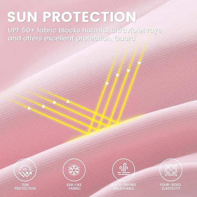 Women Driving Gloves, UV Protection Sun Gloves, Touchscreen Full Finger | UPF 50+ fabric blocks 99% UV rays, protecting hands during driving, cycling, fishing, hiking and outdoor activities