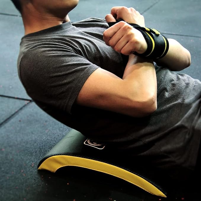 POWER GUIDANCE Ab Exercise Mat - Sit Up Pad - Abdominal & Core Trainer Mat for Full Range of Motion Ab Workouts
