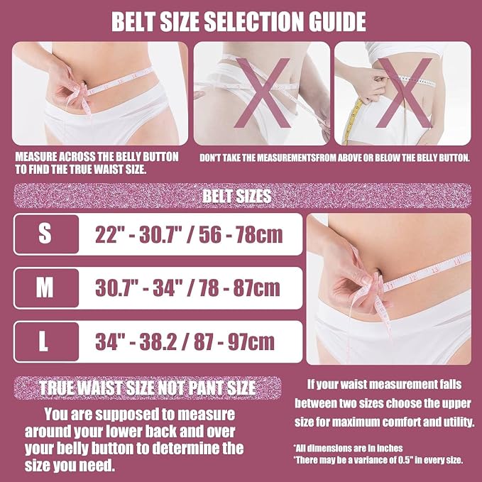Jaffick Weight Lifting Belt For Ladies Leather Gym Belts Lower Waist Back Support For Women Men Fitness Squat Deadlift Heavy Duty Cross Training Gym Powerlifting Workout
