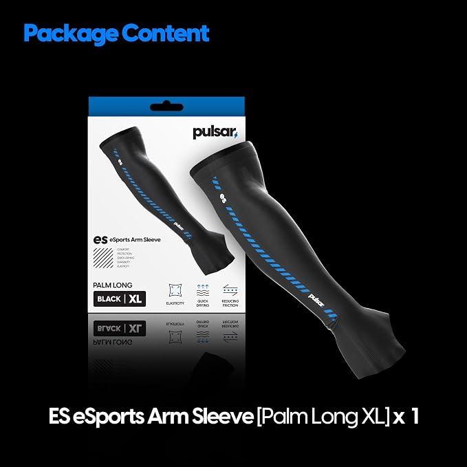 PULSAR eS Gaming Arm Sleeve for Esports Gaming Compression Sleeve