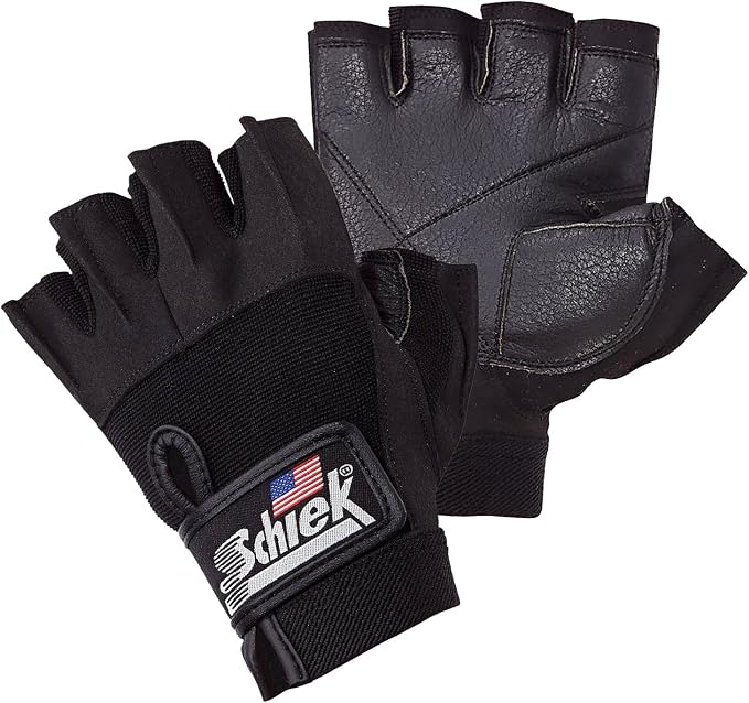Schiek Sports 715 Premium Gel Lifting Gloves - Exercise Equipment Gloves